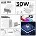 NU Republic Dubstep Sprint All-in-one 30W 6A Charger with Type-C to Type-C Cable Supports Samsung, Xiaomi Phones,Nothing, all android and iPhone (White, Red, Cable Included)-9 NU Republic Dubstep Sprint All-in-one 30W 6A Charger with Type-C to Type-C Cable Supports Samsung, Xiaomi Phones,Nothing, all android and iPhone (White, Red, Cable Included)-9