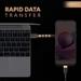 Duracell 3 A Fast Charging Type A to Type C Power Cable, Black-3 Duracell 3 A Fast Charging Type A to Type C Power Cable, Black-3