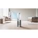 Dyson Hot and Cool Air Purifier with HEPA Technology and Activated Carbon Filter, White & Silver-5