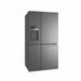 Electrolux 680 L Frost Free Side by Side Refrigerator, Glossy Dark Grey Stainless Steel, EQE6879A-B NIN-2 Electrolux 680 L Frost Free Side by Side Refrigerator, Glossy Dark Grey Stainless Steel, EQE6879A-B NIN-2