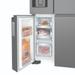 Electrolux 680 L Frost Free Side by Side Refrigerator, Glossy Dark Grey Stainless Steel, EQE6879A-B NIN-3 Electrolux 680 L Frost Free Side by Side Refrigerator, Glossy Dark Grey Stainless Steel, EQE6879A-B NIN-3