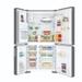 Electrolux 680 L Frost Free Side by Side Refrigerator, Glossy Dark Grey Stainless Steel, EQE6879A-B NIN-6 Electrolux 680 L Frost Free Side by Side Refrigerator, Glossy Dark Grey Stainless Steel, EQE6879A-B NIN-6