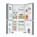 Electrolux 680 L Frost Free Side by Side Refrigerator, Glossy Dark Grey Stainless Steel, EQE6879A-B NIN-6 Electrolux 680 L Frost Free Side by Side Refrigerator, Glossy Dark Grey Stainless Steel, EQE6879A-B NIN-6