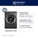 Electrolux 9 kg Front Load Fully Automatic Washing Machine, 1200 RPM, HygienicCare, EcoInverter motor, Quick cycles, Adjust Tempratures (EWF9024M3SB)-7