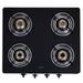 Elica 594 CT Vetro BK Cooktop Hob-1 Elica 594 CT Vetro BK Cooktop Hob-1