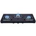 Elica 773 CT Vetro Slim Line SPF Cooktop with 3 Brass Burners, Black-1 Elica 773 CT Vetro Slim Line SPF Cooktop with 3 Brass Burners, Black-1