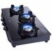 Elica Crest 370 J Nero 3 Burners Cooktop, Black-2 Elica Crest 370 J Nero 3 Burners Cooktop, Black-2