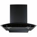Elica FL 600 Slim Nero Kitchen Hood, Black-1