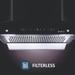 Elica WDFL 906 Nero Kitchen Hood, Black-3