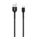 EVM C014 Micro USB Data and Sync Cable, 100 cm (1 m) length, 3 Amp Strongest, Sturdy and Durable, Temperature Protection, Built-in 56k resistance, Black-1 EVM C014 Micro USB Data and Sync Cable, 100 cm (1 m) length, 3 Amp Strongest, Sturdy and Durable, Temperature Protection, Built-in 56k resistance, Black-1