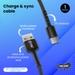 EVM C014 Micro USB Data and Sync Cable, 100 cm (1 m) length, 3 Amp Strongest, Sturdy and Durable, Temperature Protection, Built-in 56k resistance, Black-5 EVM C014 Micro USB Data and Sync Cable, 100 cm (1 m) length, 3 Amp Strongest, Sturdy and Durable, Temperature Protection, Built-in 56k resistance, Black-5