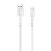 EVM C014 Micro USB Data and Sync Cable, 100 cm (1 m) length, 3 Amp Strongest, Sturdy and Durable, Temperature Protection, Built-in 56k resistance, White-1 EVM C014 Micro USB Data and Sync Cable, 100 cm (1 m) length, 3 Amp Strongest, Sturdy and Durable, Temperature Protection, Built-in 56k resistance, White-1