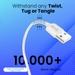 EVM C015 Data and Sync USB-C Cable, 3 AMP Strongest, 100 cm (1 m) Length, Compatible with multiple devices, Temperature Protection, Sturdy & durable, Tangle Free, Bulit-in 56K resistant, White-3 EVM C015 Data and Sync USB-C Cable, 3 AMP Strongest, 100 cm (1 m) Length, Compatible with multiple devices, Temperature Protection, Sturdy & durable, Tangle Free, Bulit-in 56K resistant, White-3