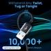 EVM CM09 Lightning Charge and Sync Cable, Premium Nylon Braided Cable, 2.4 Amp Fast Charging, Super Fast data transfer, 120 cm (1.2 m) Length, Compatible with iOS Devices, Black-8