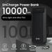 EVM Encharge P0109 10000 mAh Power Bank, Li-polymer, Short Circuit Protection, LED Indicator, Over Current Protection, USB, Micro-USB, Type-C Ports, Over Temperature and Voltage Protection, Short Circuit and Over Current Protection, Black-11