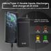 EVM Encharge P0109 10000 mAh Power Bank, Li-polymer, Short Circuit Protection, LED Indicator, Over Current Protection, USB, Micro-USB, Type-C Ports, Over Temperature and Voltage Protection, Short Circuit and Over Current Protection, Black-13