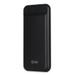 EVM Encharge P0109 10000 mAh Power Bank, Li-polymer, Short Circuit Protection, LED Indicator, Over Current Protection, USB, Micro-USB, Type-C Ports, Over Temperature and Voltage Protection, Short Circuit and Over Current Protection, Black-5