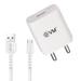 EVM Charger with Micro Cable CH01, 5 V fast Charger, Over Current Protection, Short Circuit Protection, Surge Protection, Smart IC Technology, 120 cm (1.2 m) length, White-5 EVM Charger with Micro Cable CH01, 5 V fast Charger, Over Current Protection, Short Circuit Protection, Surge Protection, Smart IC Technology, 120 cm (1.2 m) length, White-5