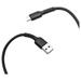 EVM Micro USB Charge & Sync Cable, 100 cm (1 m) length, 4 Amp Stronger, Compatible with all Micro USB Devices, Sturdy and Durable, Tangle free, Temperature Protection, 10000+ Bend Lifespan, Over Temperature Protection, Built-in 56K resistance, Black C-011-5