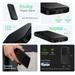 EVM Enjoy 10000 mAh Power Bank, LED indicator, Micro USB & Type-C Input, 2 USB- A Ports, Overvoltage protection, Anti Scratch & Anti Stain, Compatible With Android and iOS, Black, EVM-P0405-2