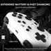 Evofox OneS Tri-Mode Wireless Gamepad Gaming Controller, White-7