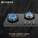 Faber Superia HT903 Auto Ignition 3 Brass Burners Cooktop-4
