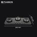 Faber Superia HT903 Auto Ignition 3 Brass Burners Cooktop-6