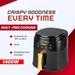 Fabiano 8 Litres Air Fryer, Black-2