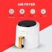 Fabiano 8 Litres Air Fryer, White-4
