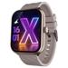 Fastrack New Limitless X2 Smart Watch, 4.85 cm (1.91 inch) UltraVU with Rotating Crown, 60 Hz Refresh Rate, Advanced Chipset, SingleSync BT Calling, 100+ Sports Mode & Smartwatch Faces, IP68 (Beige)-1
