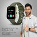 Fire-Boltt Ninja Pro Max Ultra Smartwatch , 5.10 cm (2.01 inch) HD Display, Bluetooth Calling , Upto 8 Days Battery, 123 Sports Modes, Built-in Speaker & Mic, IP68 Water Resistant, AI Voice Assistant (Olive Green)-4