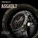 Fire-Boltt ASSAULT Smart Watch, 3.81 cm (1.5 inch) BT Calling, Round Touch Display, Outdoor Rugged Durable Design, 6 Menu UI Styles, In Built Compass, 150+ Sports Modes, Music Play, Health Suite, Black Steel-2 Fire-Boltt ASSAULT Smart Watch, 3.81 cm (1.5 inch) BT Calling, Round Touch Display, Outdoor Rugged Durable Design, 6 Menu UI Styles, In Built Compass, 150+ Sports Modes, Music Play, Health Suite, Black Steel-2