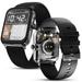 Fire-Boltt Ninja Phantom Smart Watch 46.4 mm (1.83 inch) Display, Transparent Clear Body Design, Bluetooth Calling, 120+ Sports Modes, Voice Assistant, AI Outfit Watch Face Smartwatch for Men & Women (Shadow Black)-1
