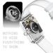 Fire-Boltt Ninja Phantom Smart Watch 46.4 mm (1.83 inch) Display, Transparent Clear Body Design, Bluetooth Calling, 120+ Sports Modes, Voice Assistant, AI Outfit Watch Face Smartwatch for Men & Women (Stealth White)-5