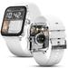 Fire-Boltt Ninja Phantom Smart Watch 46.4 mm (1.83 inch) Display, Transparent Clear Body Design, Bluetooth Calling, 120+ Sports Modes, Voice Assistant, AI Outfit Watch Face Smartwatch for Men & Women (Frost White)-1
