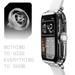 Fire-Boltt Ninja Phantom Smart Watch 46.4 mm (1.83 inch) Display, Transparent Clear Body Design, Bluetooth Calling, 120+ Sports Modes, Voice Assistant, AI Outfit Watch Face Smartwatch for Men & Women (Frost White)-5