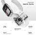 Fire-Boltt Ninja Phantom Smart Watch 46.4 mm (1.83 inch) Display, Transparent Clear Body Design, Bluetooth Calling, 120+ Sports Modes, Voice Assistant, AI Outfit Watch Face Smartwatch for Men & Women (Frost White)-9