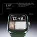 Fire-Boltt Ninja Phantom Smart Watch 46.4 mm (1.83 inch) Display, Transparent Clear Body Design, Bluetooth Calling, 120+ Sports Modes, Voice Assistant, AI Outfit Watch Face Smartwatch for Men & Women (Shadow Olive)-7