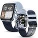 Fire-Boltt Ninja Phantom Smart Watch 46.4 mm (1.83 inch) Display, Transparent Clear Body Design, Bluetooth Calling, 120+ Sports Modes, Voice Assistant, AI Outfit Watch Face Smartwatch for Men & Women (Stealth Navy)-1