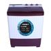 Foxsky 7 Kg Top Loading Semi-Automatic Washing Machine with 3D Scrub Technology, Aqua Wash, Maroon-2 Foxsky 7 Kg Top Loading Semi-Automatic Washing Machine with 3D Scrub Technology, Aqua Wash, Maroon-2
