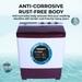 Foxsky 7 Kg Top Loading Semi-Automatic Washing Machine with 3D Scrub Technology, Aqua Wash, Maroon-4 Foxsky 7 Kg Top Loading Semi-Automatic Washing Machine with 3D Scrub Technology, Aqua Wash, Maroon-4