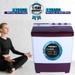 Foxsky 7 Kg Top Loading Semi-Automatic Washing Machine with 3D Scrub Technology, Aqua Wash, Maroon-9 Foxsky 7 Kg Top Loading Semi-Automatic Washing Machine with 3D Scrub Technology, Aqua Wash, Maroon-9