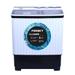 Foxsky 8 Kg Top Loading Semi-Automatic Washing Machine with 3D Scrub Technology, Aqua Wash, Maroon-2