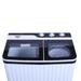 Foxsky 8 Kg Top Loading Semi-Automatic Washing Machine with 3D Scrub Technology, Aqua Wash, Maroon-11