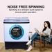 Foxsky 8 Kg Top Loading Semi-Automatic Washing Machine with 3D Scrub Technology, Aqua Wash, Maroon-9