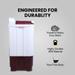 Foxsky 9.5 Kg Top Loading Semi-Automatic Washing Machine with 3D Scrub Technology, Aqua Wash, Maroon-8
