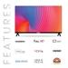 Foxsky 109 cm (43 inch) Full HD Smart LED TV 43FS-Voice (Black) 2025-4