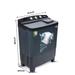 Foxsky 8.2 kg Semi Automatic Top Load Washing Machine with 3D Scrub Technology, Aqua Wash, Black (AW8200SATL)-2