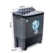 Foxsky 11 kg Semi Automatic Top Load Washing Machine with 3D Scrub Technology, Aqua Wash, Grey (AW1100SATL)-4