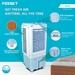 Foxsky Frozo 55 L Personal Air Cooler with Honeycomb Cooling Pads, 100% Copper Motor-3 Foxsky Frozo 55 L Personal Air Cooler with Honeycomb Cooling Pads, 100% Copper Motor-3